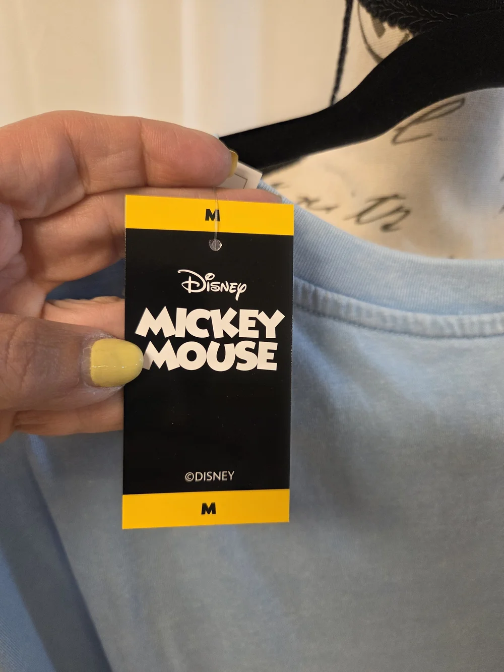 Disney Light Blue Pizza Classic New York Graphic Tee